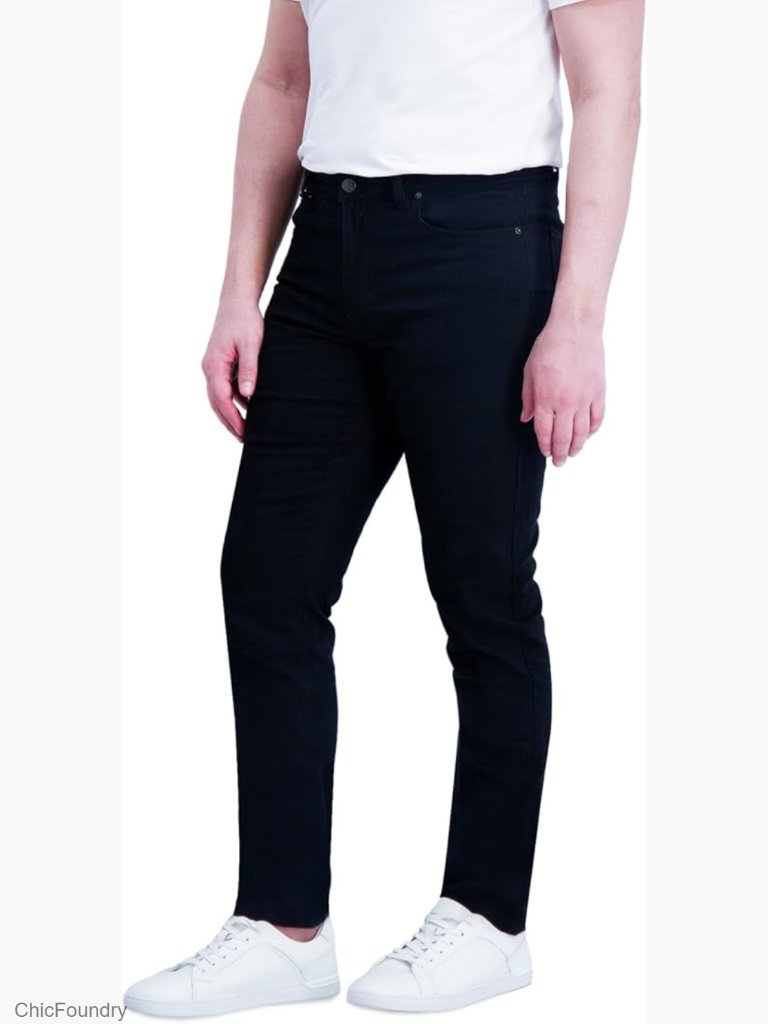 Slim Fit Ultimate Stretch Chinos, 5-Pocket Business Casual Slacks